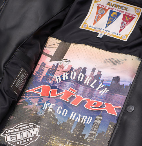 AVIREX Brooklyn Jacket Mens Apparel